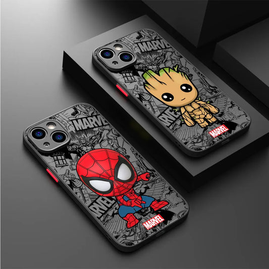 Chibi Marvel iPhone Case